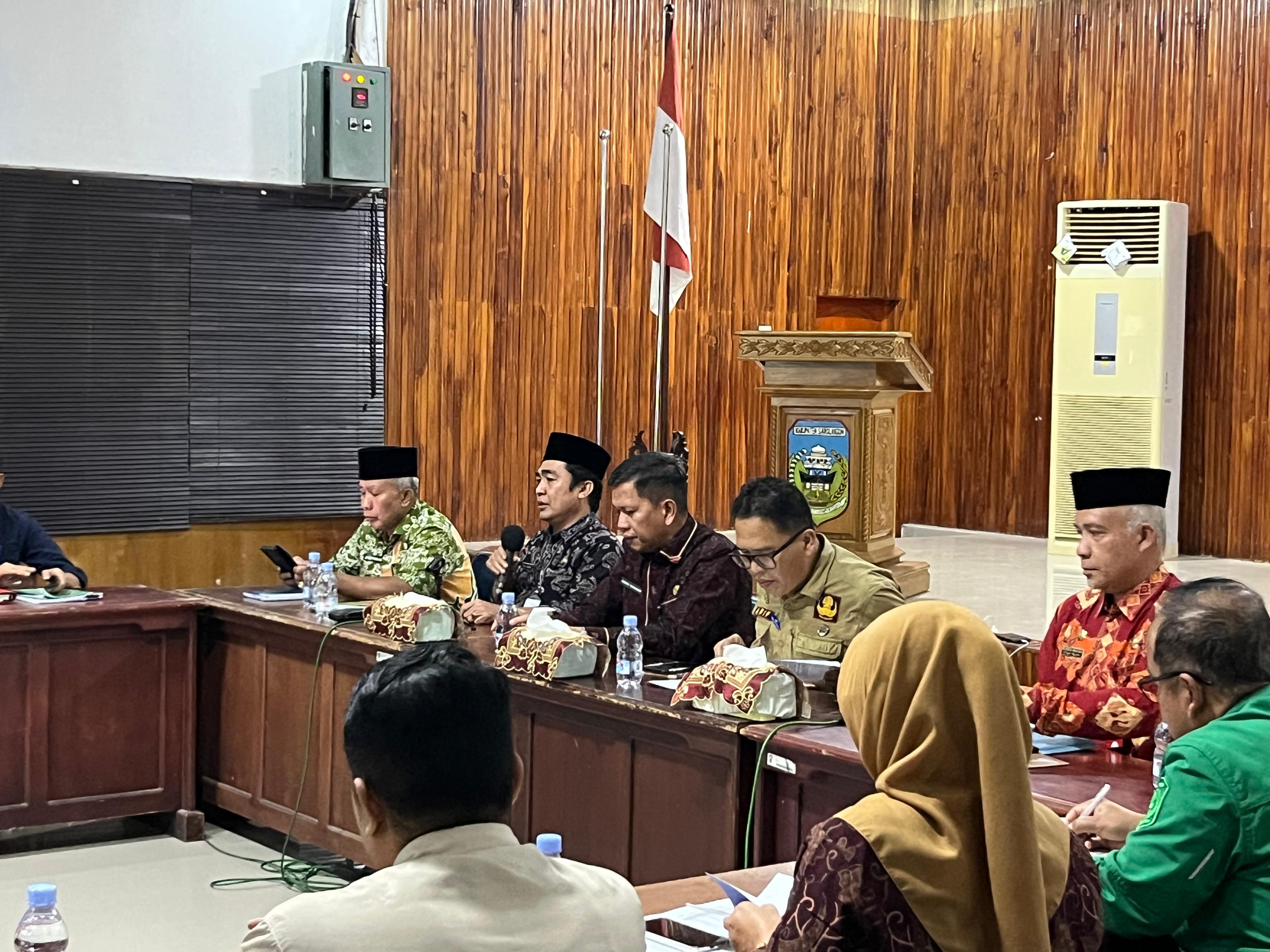 Pemkab Sarolangun Gelar Pembahasan Teknis dan Koordinasi Awal Penyusunan Laporan Kinerja Kepala Daerah 2025